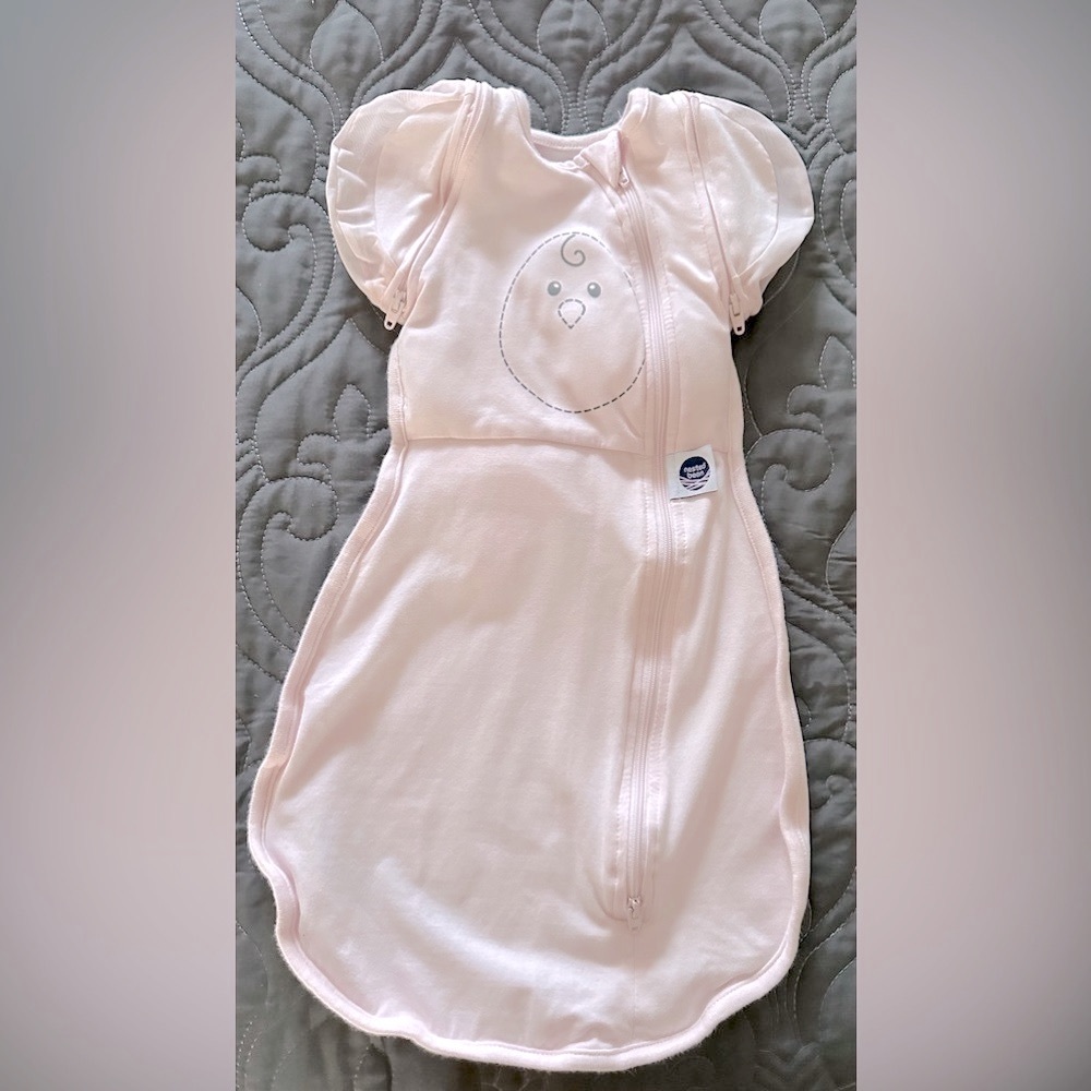 Nested Bean Swaddle Pink